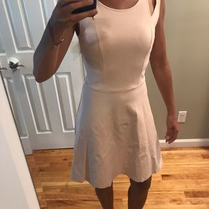 Bar III classy pink dress shoulder cut out size sm